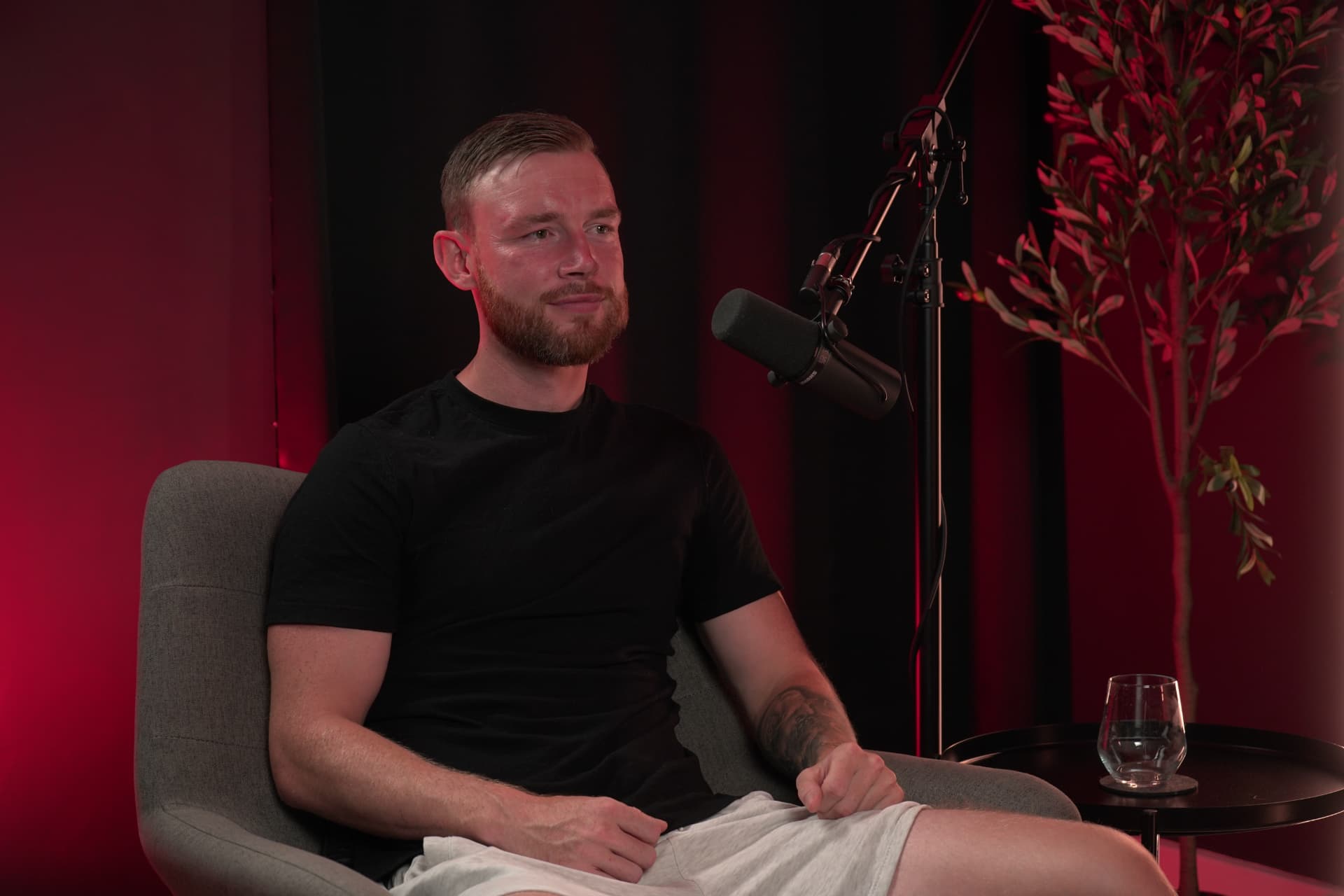 Mark O'Brien in the GH Connects studio